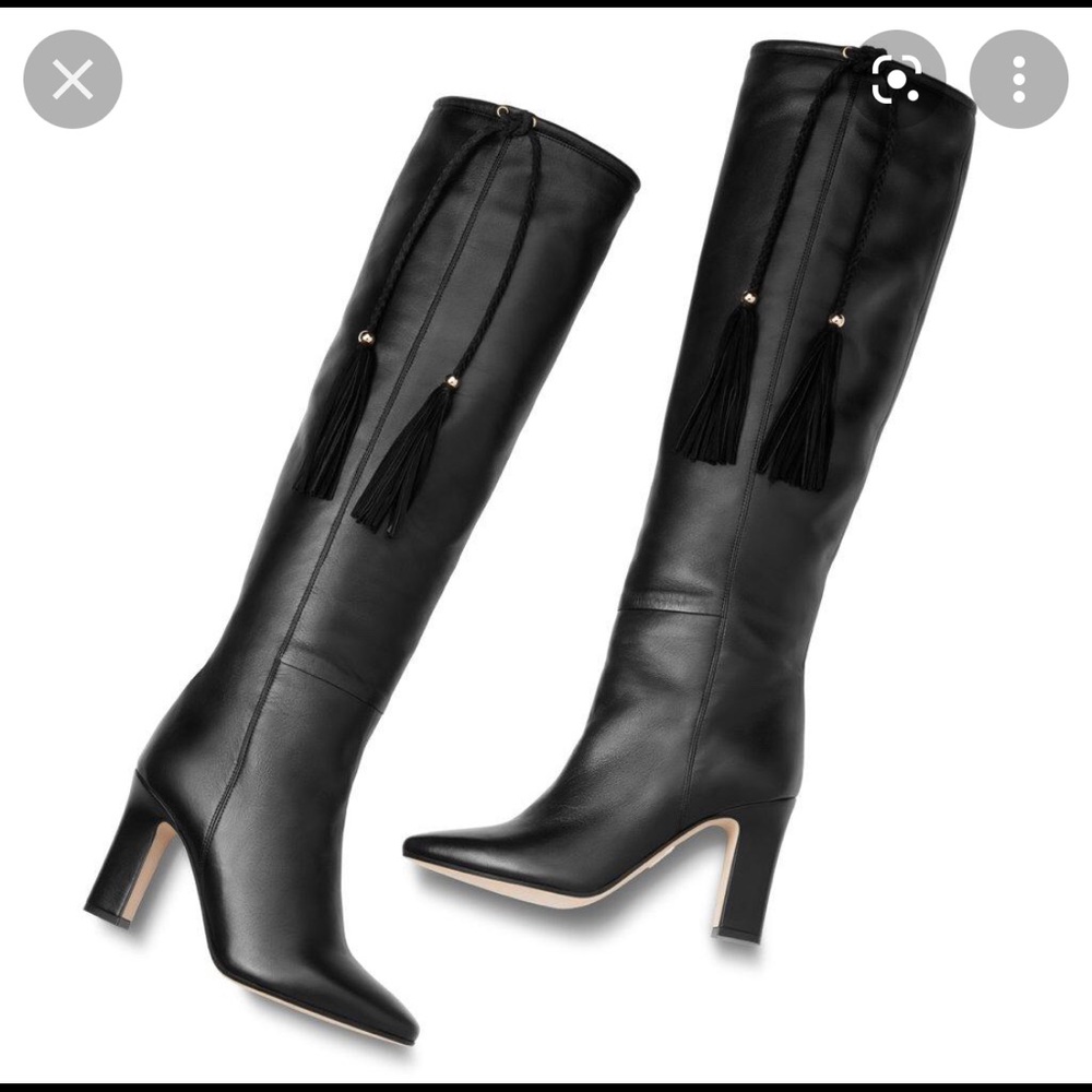 Tamara Mellon boots with tassel